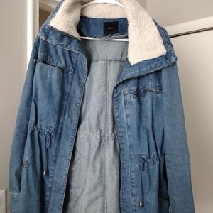 Forever 21 Denim fleece